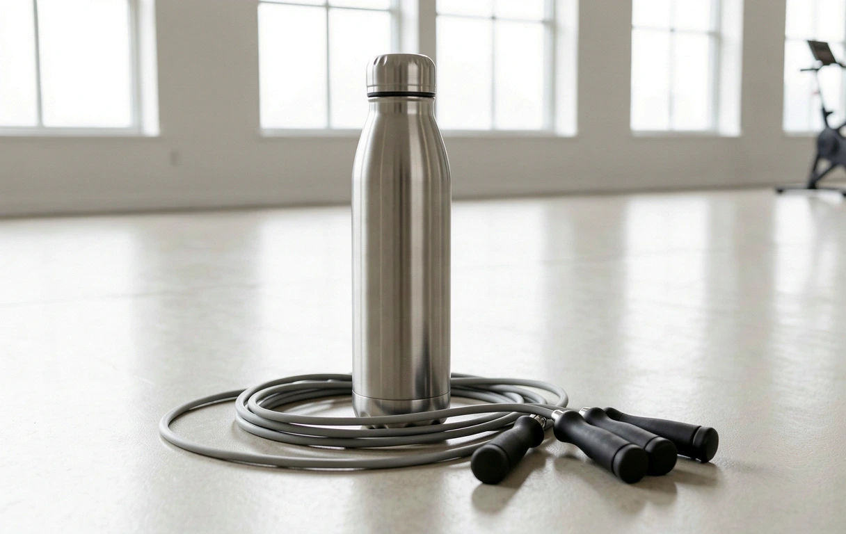 Fitness equipment representing lifestyle commitment